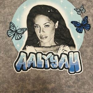 Wonder Nation Size XL Girl's AALIYAH Short Sleeve Cropped T-Shirt Graphic Tee